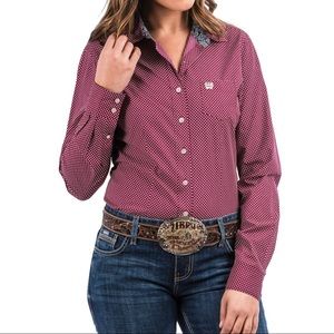 Cinch women’s western button down shirt